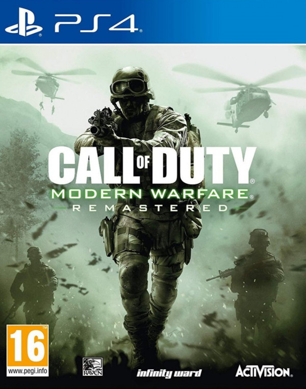 JEU PS4 COD MODERN WARFARE REMASTERED