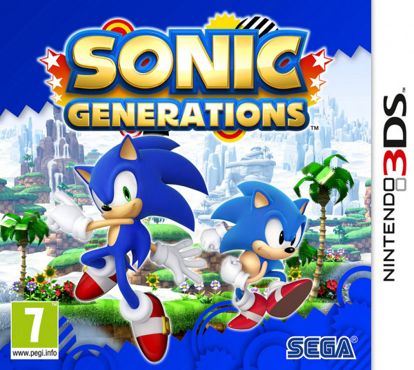 JEU 3DS SONIC GENERATIONS