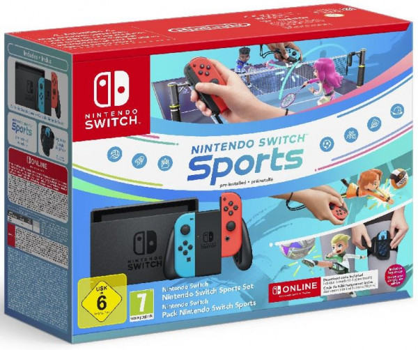 CONSOLE NINTENDO SWITCH PACK SPORTS (NEUVE)