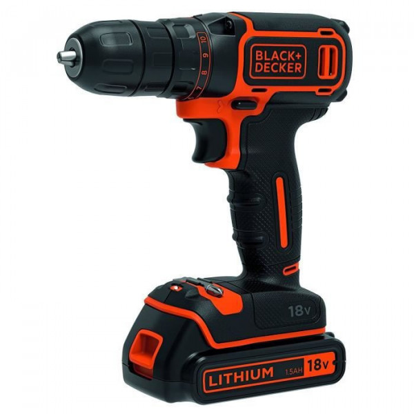 PERCEUSE VISS 18V 1.5A BLACK ET DECKER BDCDC18 2BATT