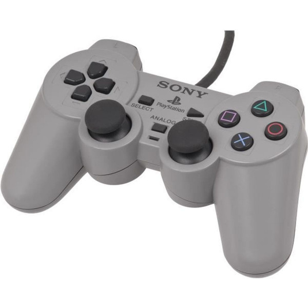 MANETTE PS1 ANALOGIQUE SONY GRISE
