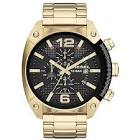 MONTRE HOMME ACIER JAUNE DIESEL DZ-4342