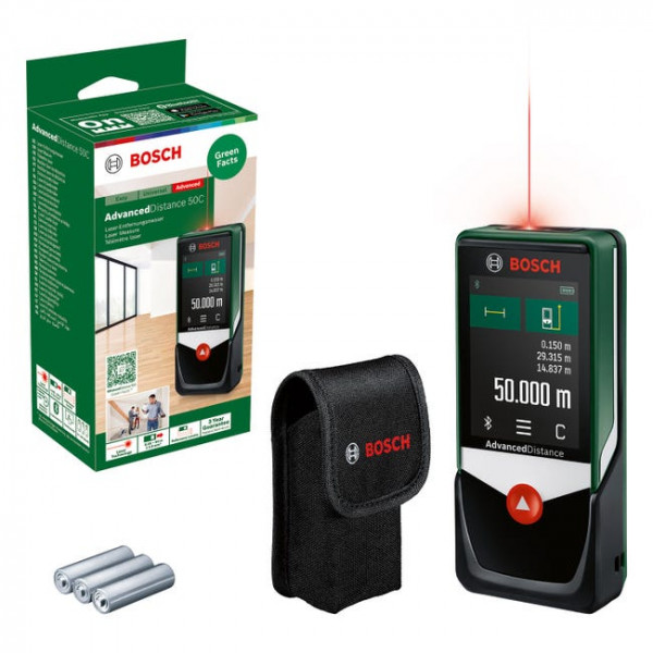 TELEMETRE LASER BOSCH ADVANCED DISTANCE 50C
