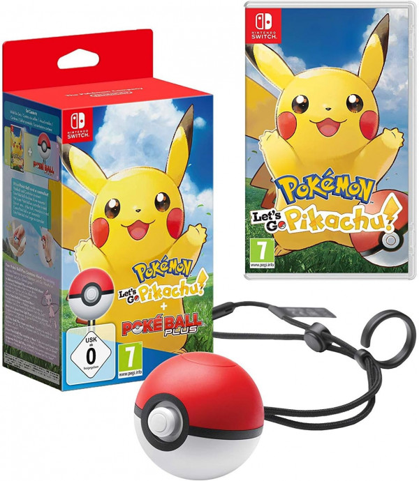 LET'S GO PIKACHU + POKE BALL PLUS