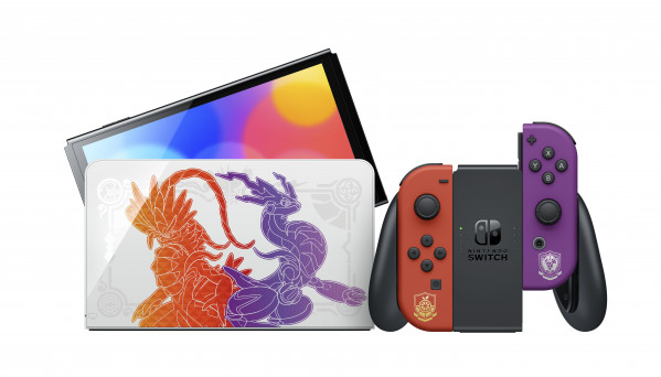CONSOLE NINTENDO SWITCH OLED EDITION POKEMON ECARLATE ET VIOLET