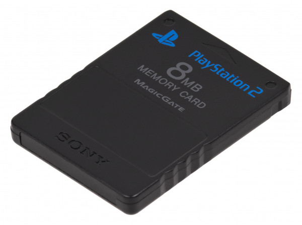 CARTE MEMOIRE PS2 NOIRE SONY
