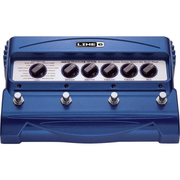 PEDALE MULTI EFFETS LINE 6 MM4 + ADAPTATEUR