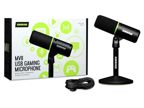 MICRO USB-C GAMING SHURE MV6 reconditionné