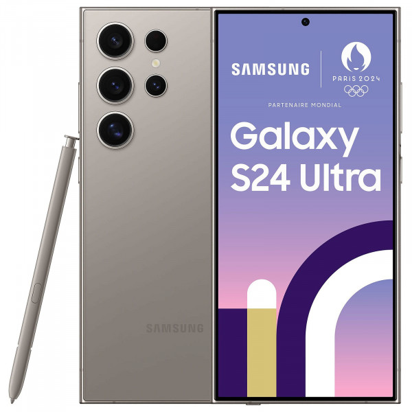 SAMSUNG GALAXY S24 ULTRA 256GO TITANE reconditionné