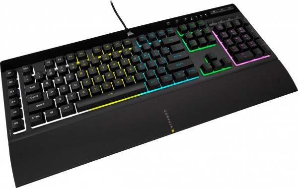 CLAVIER FILAIRE A MEMBRANE CORSAIRE K55 RGB PRO GAMING reconditionné