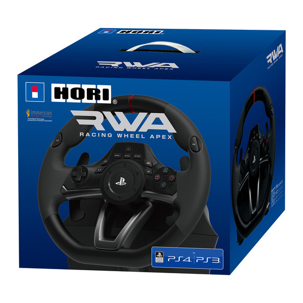 VOLANT + PEDALES HORI RWA PS4/PS3 reconditionné