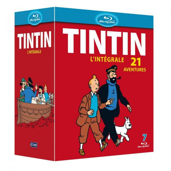 BLURAY INTERGRALE TINTIN reconditionné