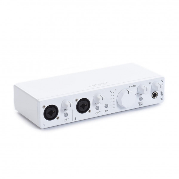 ARTURIA MINIFUSE - INTERFACE AUDIO USB - 2 ENTREES - BLANC reconditionné