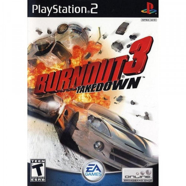 JEU PS3 BURNOUT 3 TAKEDOWN reconditionné