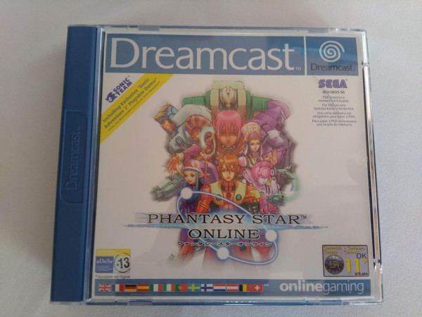 JEU DREAMCAST PHANTASY STAR ONLINE reconditionné