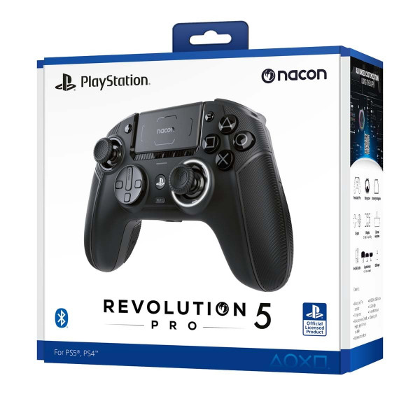 MANETTE PS5 NACO REVOLUTION PRO BLACK reconditionné