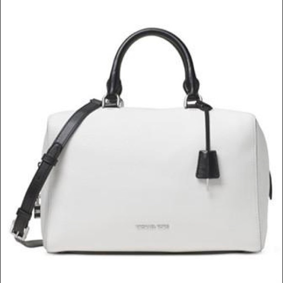 SAC A MAIN MICHAEL KORS LEATHER KIRBY BLANC reconditionné