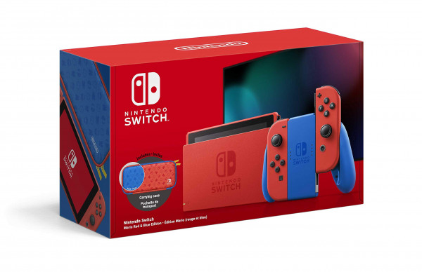 CONSOLE SWITCH EDITION MARIO ROUGE reconditionné