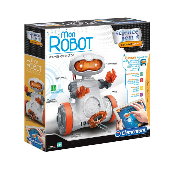 MON ROBOT CLEMENTI SCIENCE ET JEU TECHNOLOGIC reconditionné