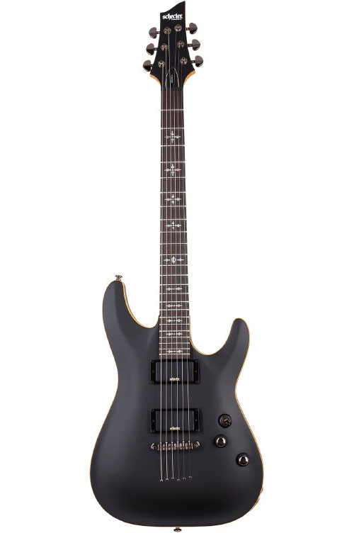 GUITARE ELECTRIQUE SCHECTER DEMON 6 SATIN BLACK reconditionné