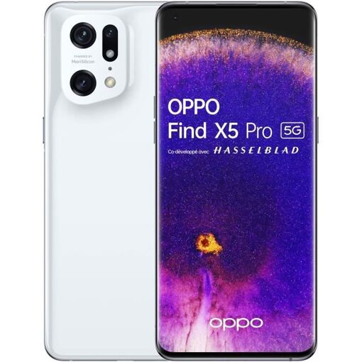OPPO FIND X5 PRO 256GO BLANC reconditionné