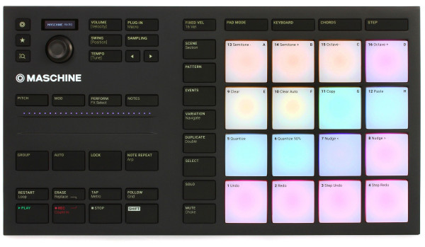 STUDIO PRODUCTION GROOVE MASCHINE MIKRO MK3 PAD LUMINEUX reconditionné