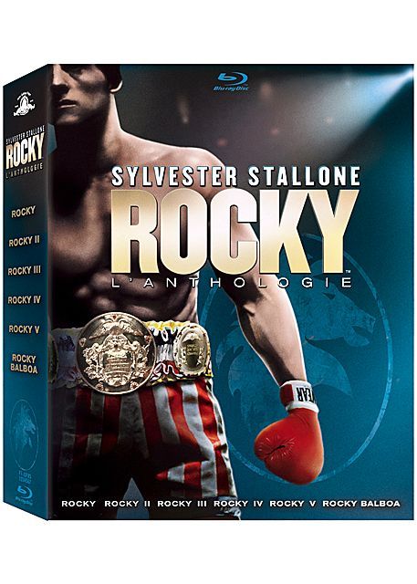 DRA ROCKY - ANTHOLOGIE - PACK BLU-RAY reconditionné