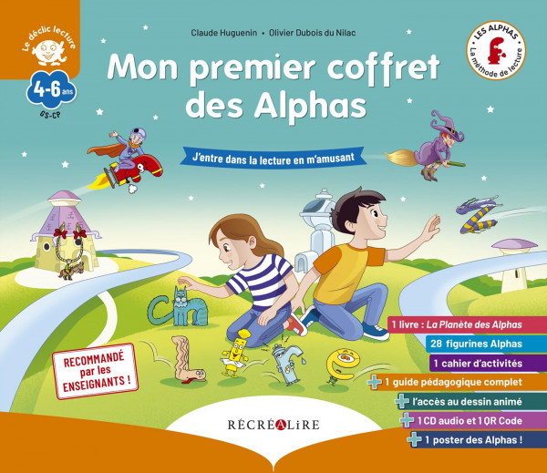 MON PREMIER COFFRET DES ALPHAS RECREALIRE reconditionné