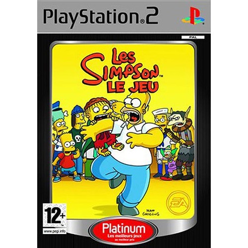 LES SIMPSONS: LE JEU PLATINUM PS2 reconditionné
