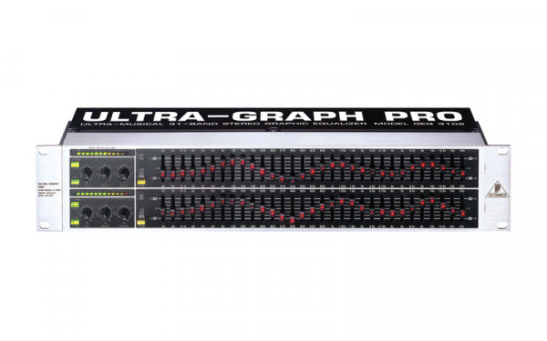 EQUALIZER BHRINGER ULTRA-GRAPH PRO GEQ3102 reconditionné