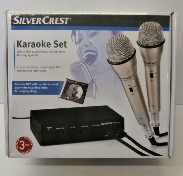 SET KARAOKE SILVERCREST TM-220 reconditionné