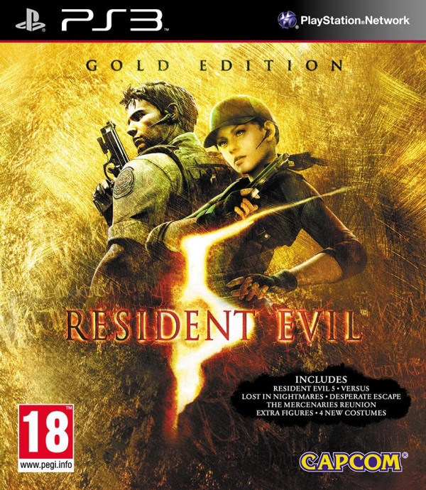 RESIDENT EVIL 5 : GOLD EDITION PS3 reconditionné