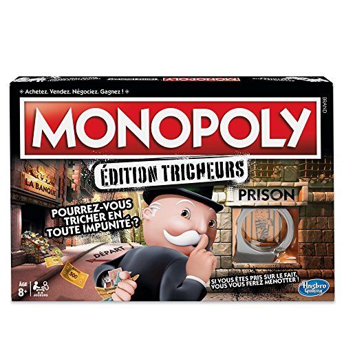HASBRO MONOPOLY EDITION TRICHEURS SOUS BLISTER reconditionné