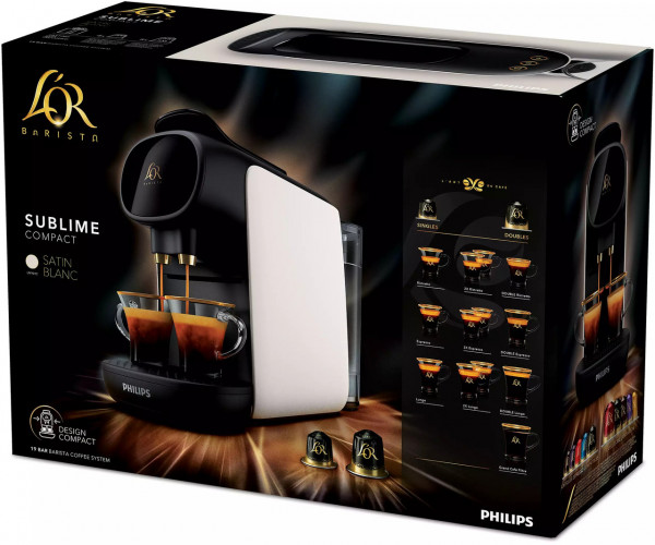 CAFETIERE DOSETTES L'OR BARISTA SUBLIME COMPACT OR CHAMPAGNE COMPATIBLE NESPRESSO reconditionné