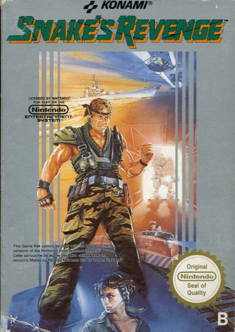 SNAKE'S REVENGE NES COMPLET BOITE reconditionné
