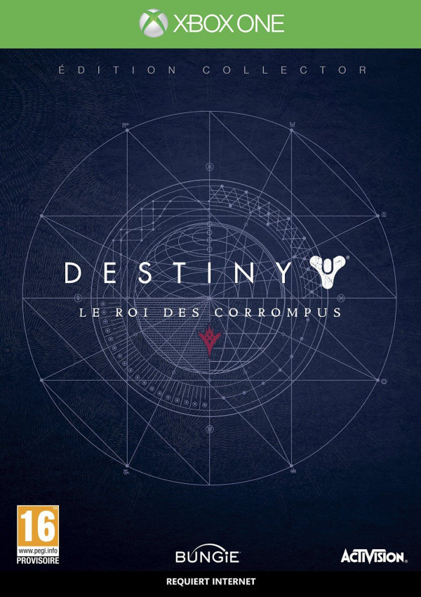 DESTINY EXTENSION III : LE ROI DES CORROMPUS EDITION COLLECTOR XONE reconditionné