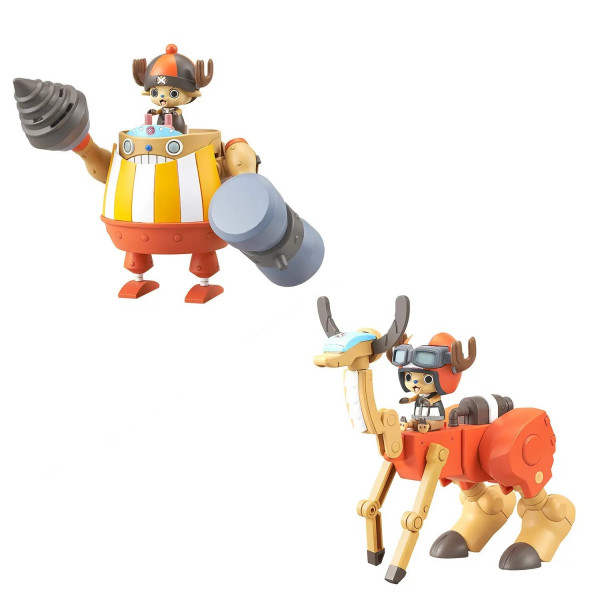 MAQUETTE ONE PIECE CHOPPER ROBOT KUNG FU TRACER WALK HOPE reconditionné