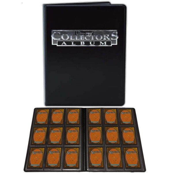 ULTRAPRO PORTEFOLIO COLLECTOR 9 POCHETTES NOIR reconditionné
