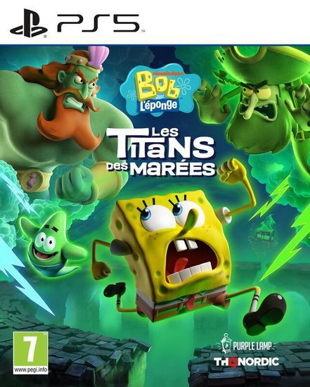 BOB L'EPONGE LES TITANS DES MAREES PS5 reconditionné