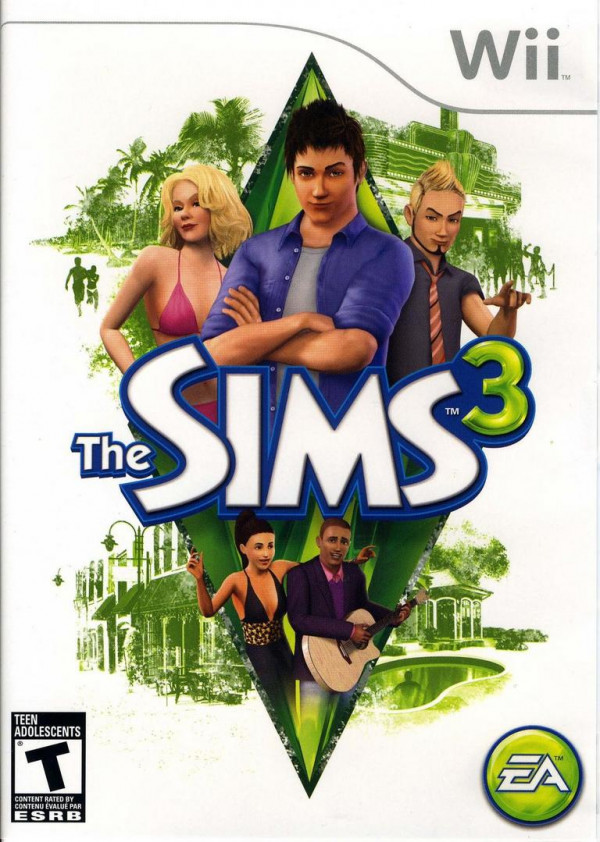 LES SIMS 3 WII reconditionné