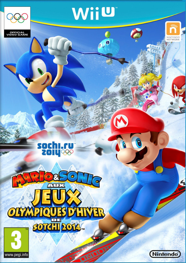 MARIO & SONIC AUX JEUX OLYMPIQUES D'HIVER DE SOTCHI 2014 WII U reconditionné