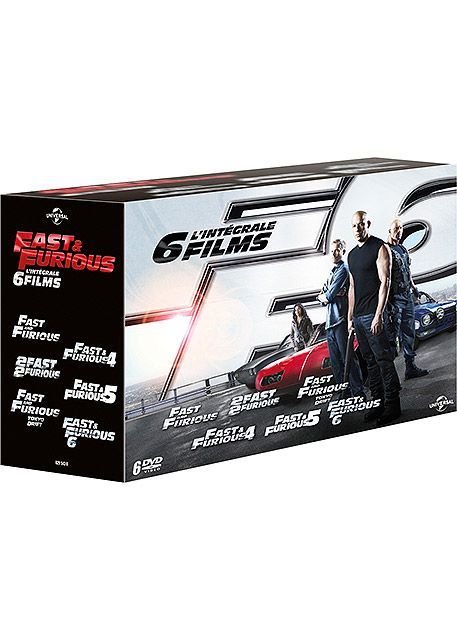 ACT FAST AND FURIOUS - COFFRET 6 FILMS DVD reconditionné