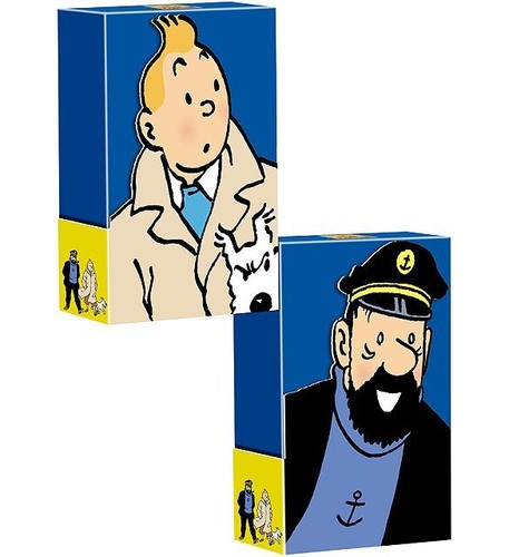 SER TINTIN - COFFRET CAPITAINE HADDOCK DVD reconditionné