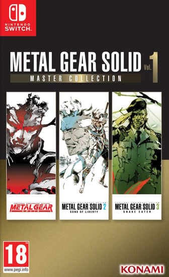 METAL GEAR SOLID MASTER COLLECTION VOL.1 SWITCH reconditionné
