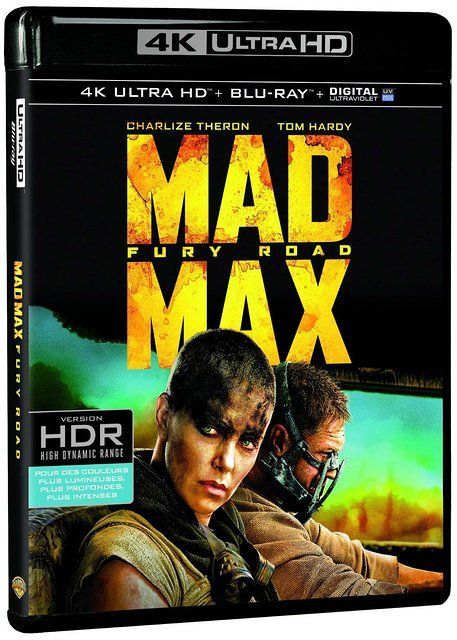 SCI MAD MAX : FURY ROAD - 4K ULTRA HD + ULTRAVIOLET BLU-RAY reconditionné