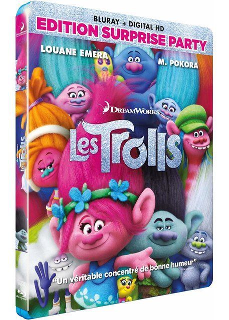 ANI LES TROLLS - EDITION SURPRISE PARTY - BLU-RAY reconditionné