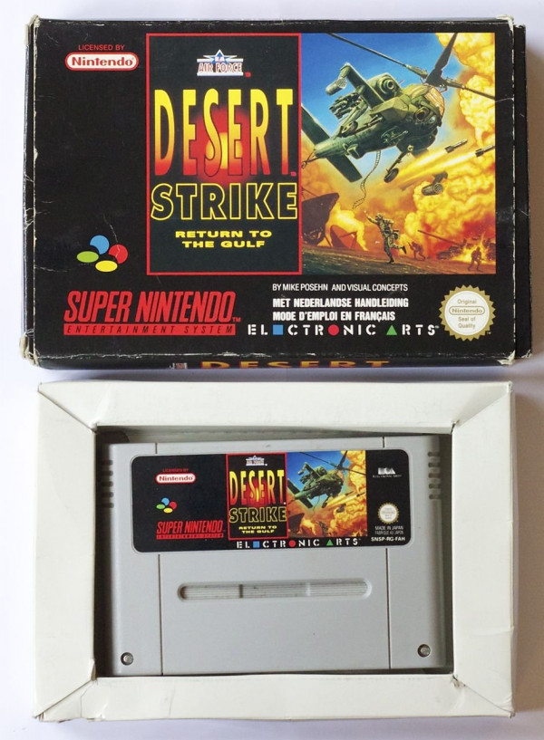 DESERT STRIKE: RETURN TO THE GULF SNES reconditionné