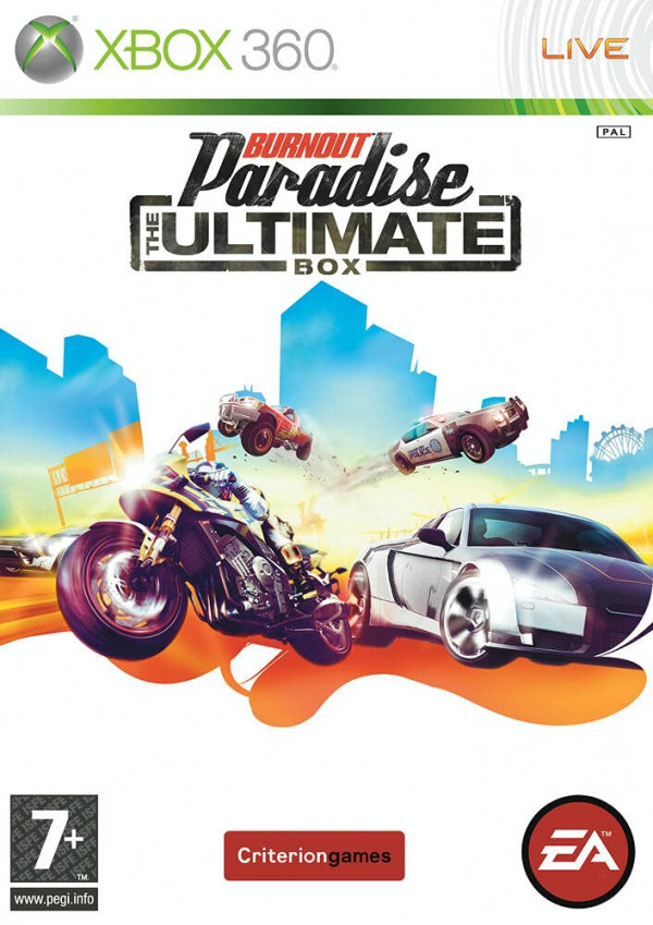 BURNOUT PARADISE THE ULTIMATE BOX X360 reconditionné