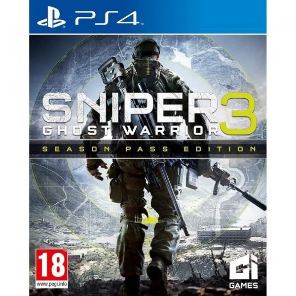 JEU PS4 SNIPER GHOST WARRIOR 3 reconditionné