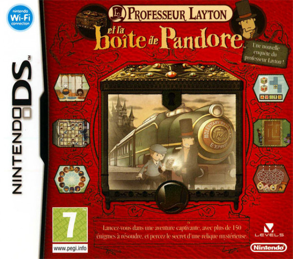 JEU DS PROFESSEUR LAYTON LA BOITE DE PANDORE